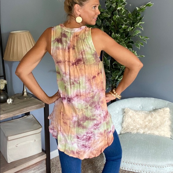 Tie dye tunic top - Picture 5 of 5